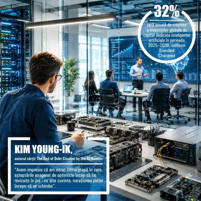 Inteligenţa artificială divide analiştii: optimism justificat sau exuberanţă speculativă? Inteligenţa artificială divide analiştii: optimism justificat sau exuberanţă speculativă?